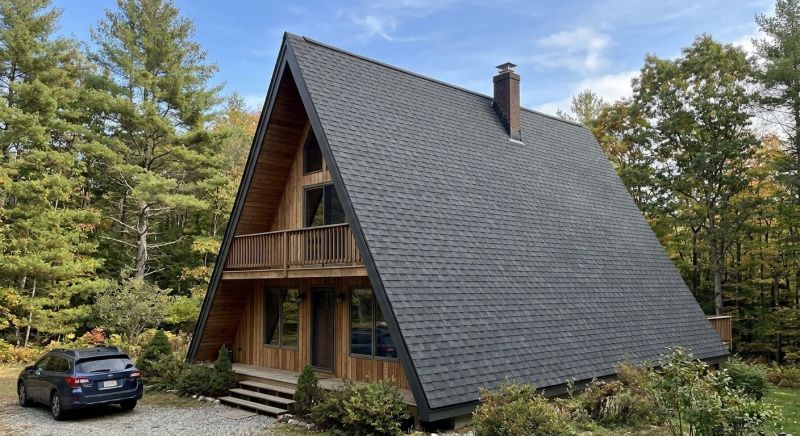 A Frame Roof Installation in Jasper, GA