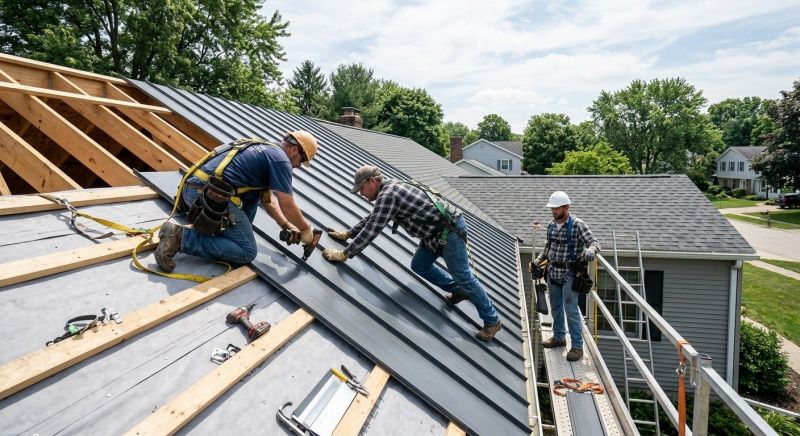Aluminum Roof Installation in Canton, GA