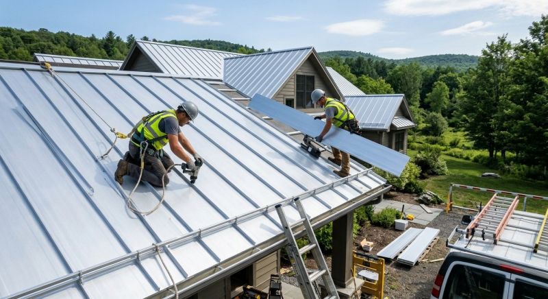 Aluminum Roof Installation in East Ellijay, GA