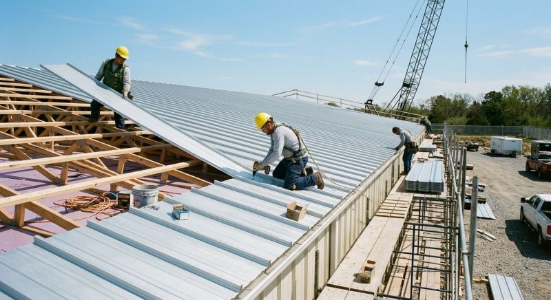 Aluminum Roof Installation in Pickens County, GA