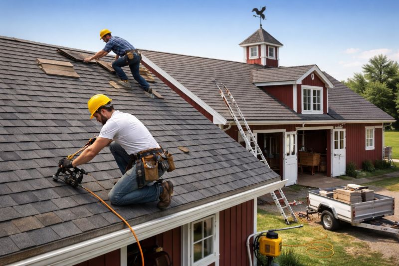 Barn Roof Installation in Jasper, GA