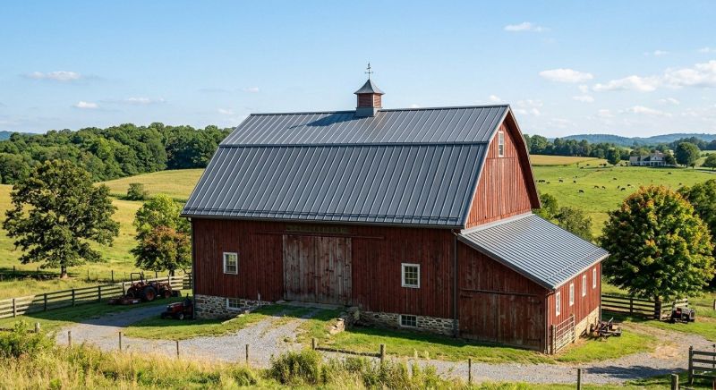 Barn Roof Replacement in Jasper, GA