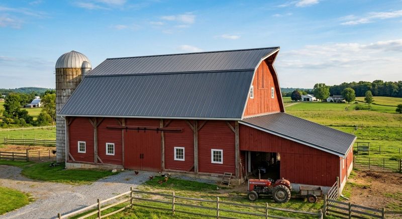 Barn Roof Replacement in Jasper, GA