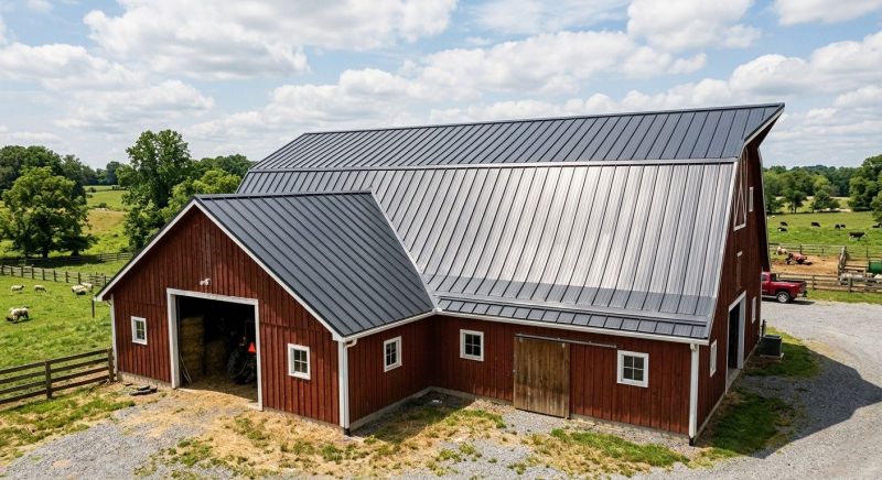 Barn Roof Replacement in Jasper, GA