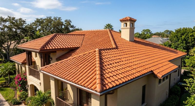 Barrel Tile Roof Installation in Jasper, GA