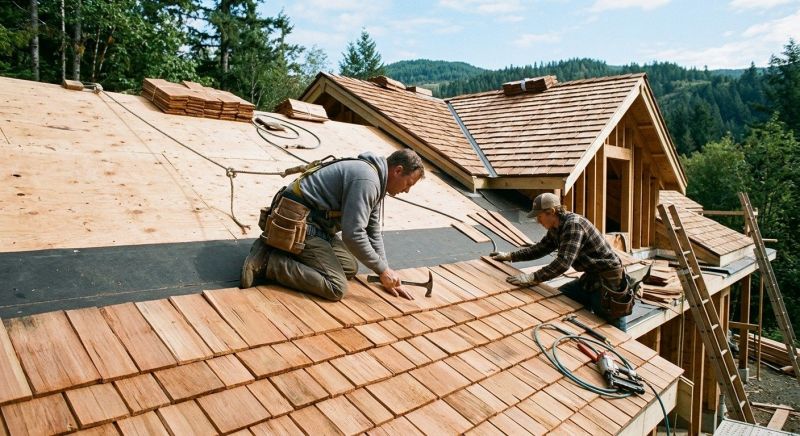 Cedar Roof Installation in Cumming, GA