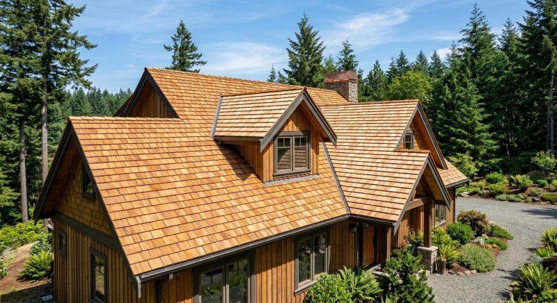 Cedar Roof Installation in Dawsonville, GA