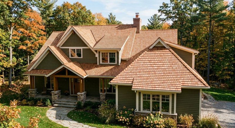 Cedar Roof Installation in East Ellijay, GA