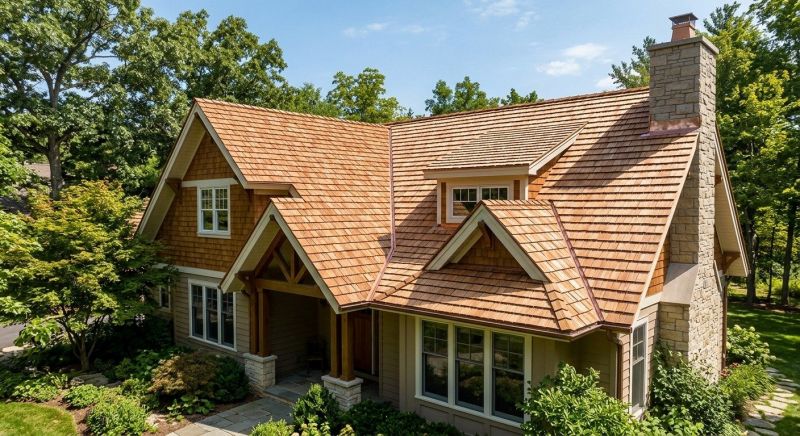 Cedar Shake Roof Construction in Canton, GA