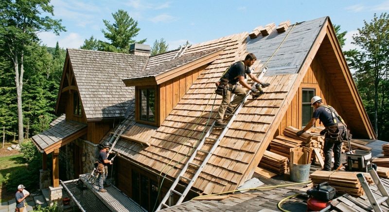 Cedar Shake Roof Replacement in Jasper, GA
