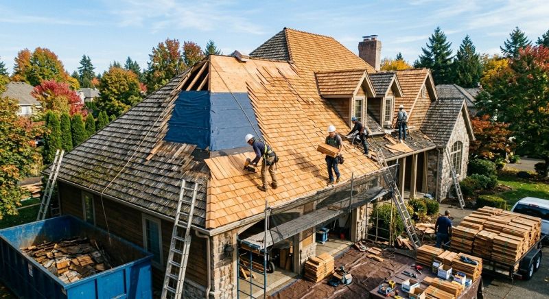 Cedar Shingles Replacement in Fairmount, GA