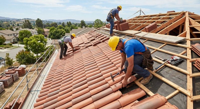 Clay Roof Installation in East Ellijay, GA