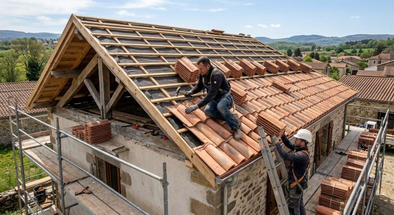 Clay Roof Installation in East Ellijay, GA