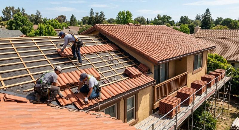 Clay Roof Installation in Forsyth County, GA