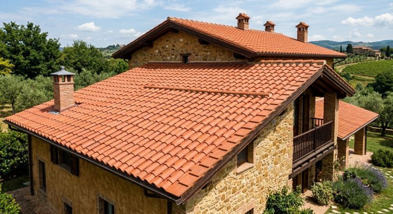 Clay Roof Installation in Pickens County, GA