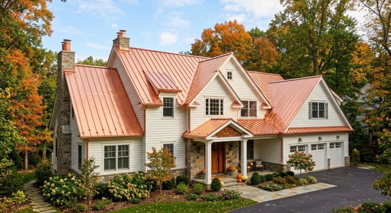 Copper Roof Replacement in Jasper, GA