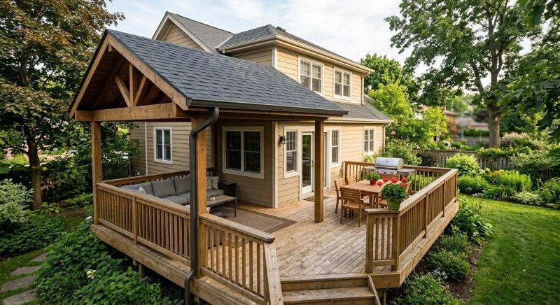 Deck Roof Construction in Jasper, GA