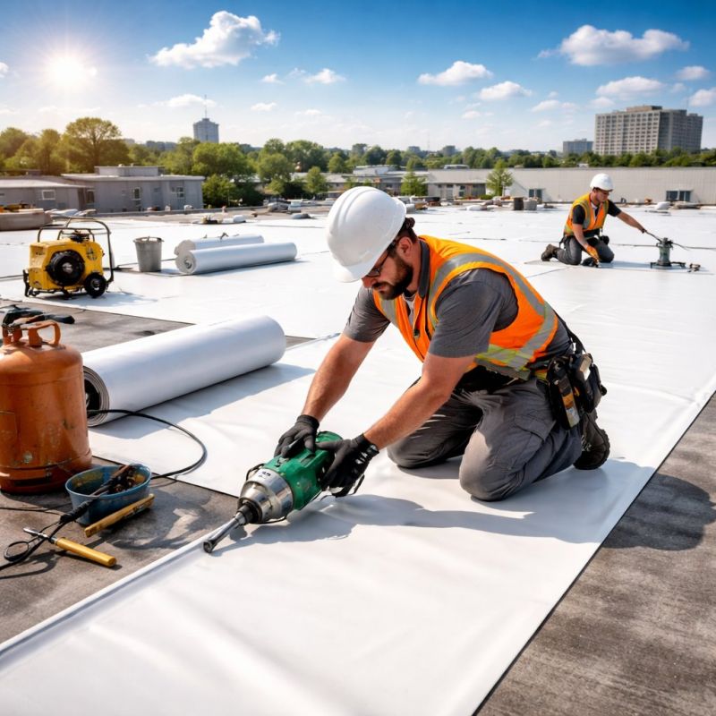 Epdm Roof Installation in Ball Ground, GA