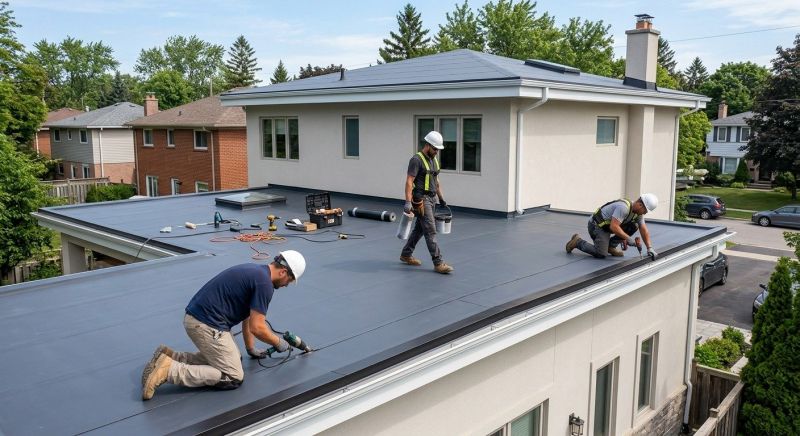 Epdm Roof Installation in Cherokee County, GA