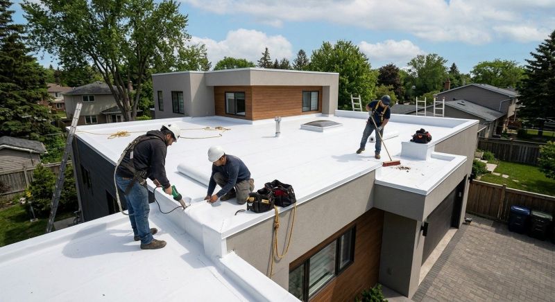 Flat Roof Installation in Cherokee County, GA