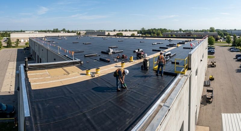 Flat Roof Installation in Cherokee County, GA
