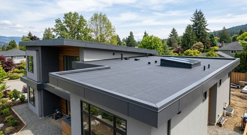 Flat Roof Replacement in Forsyth County, GA