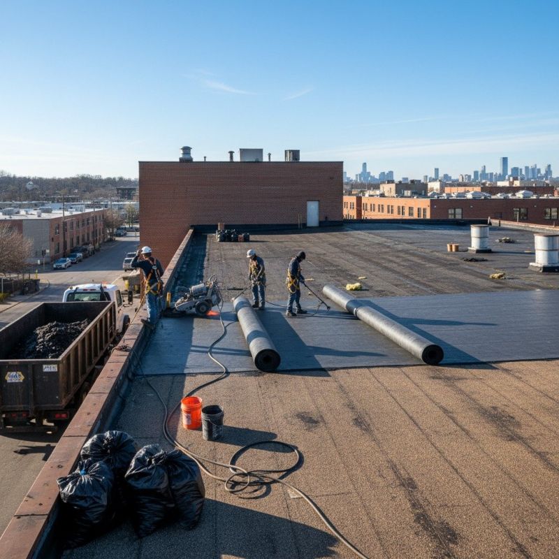 Flat Roof Replacement in Jasper, GA