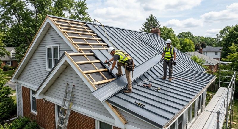 Metal Roof Installation in Cumming, GA