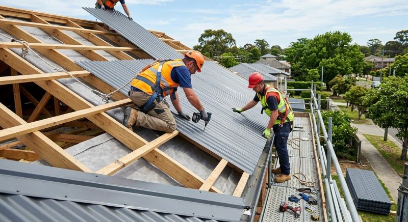 Metal Roof Installation in Fairmount, GA