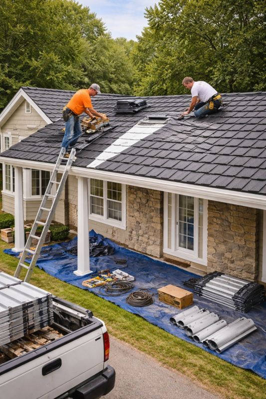 Metal Roof Installation in Woodstock, GA