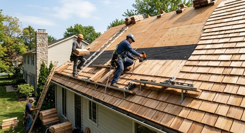 Shake Roof Replacement in Ball Ground, GA