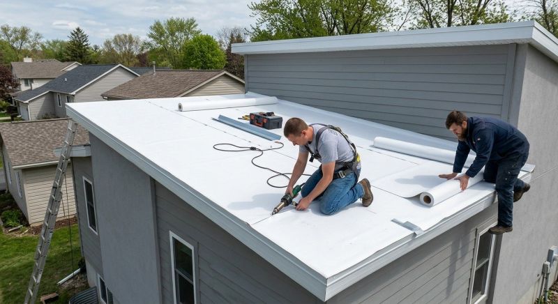 Single Ply Roof Installation in Ellijay, GA