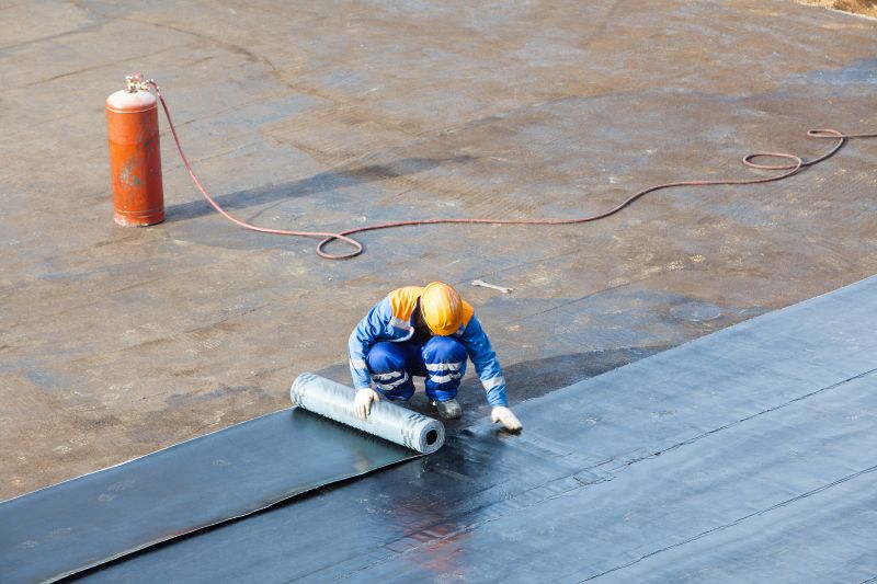 Single Ply Roof Installation in Forsyth County, GA