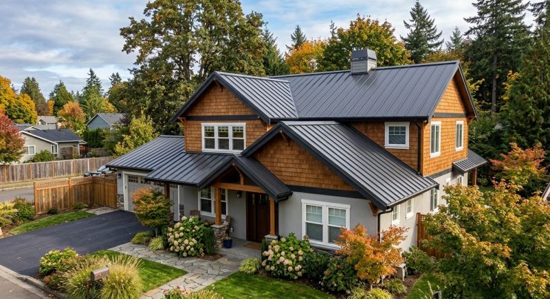 Steel Roof Replacement in Cherokee County, GA