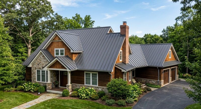 Steel Roof Replacement in Cherokee County, GA