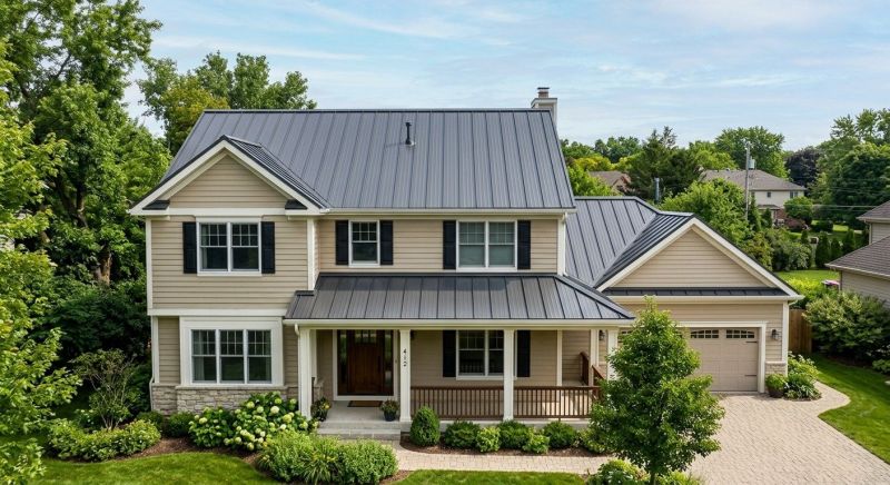 Steel Roof Replacement in Forsyth County, GA