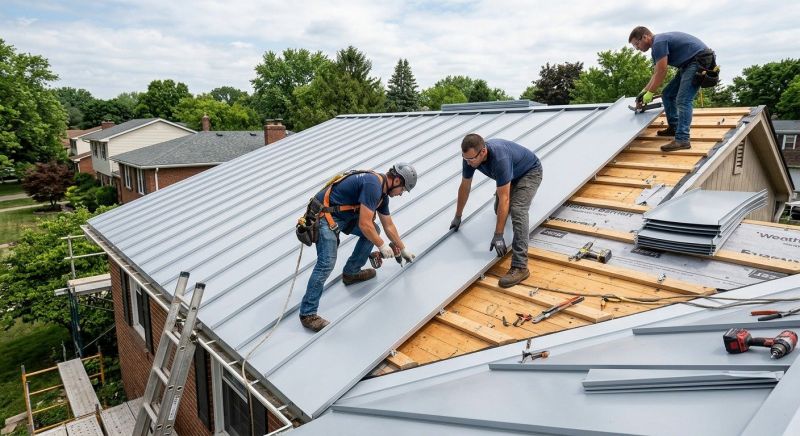Tin Roof Installation in Adairsville, GA