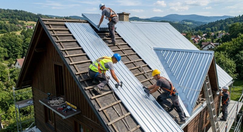 Tin Roof Installation in Cherokee County, GA
