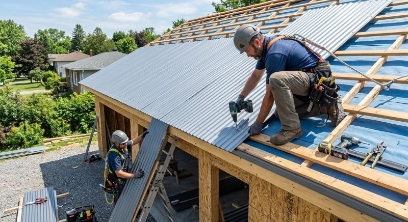 Tin Roof Installation in Fairmount, GA