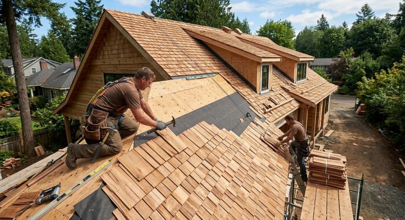 Wood Roofing Installation in Canton, GA