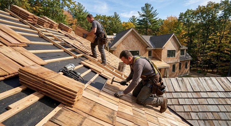 Wood Roofing Installation in Jasper, GA
