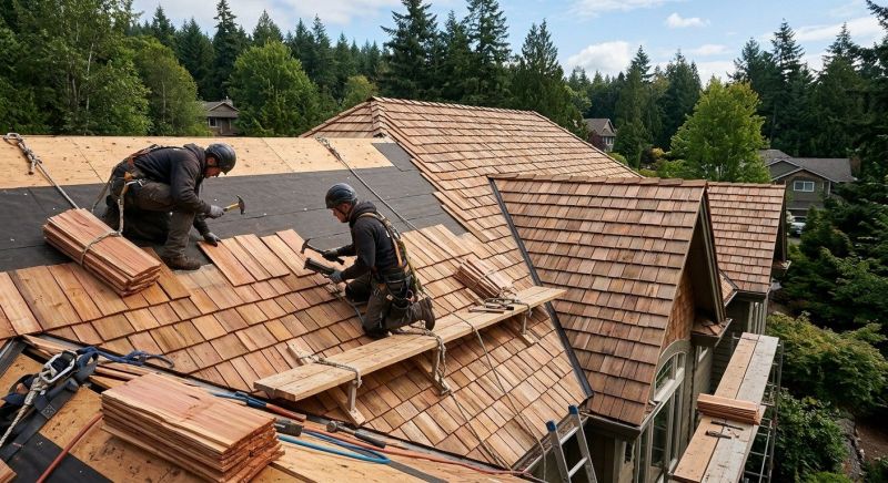 Wooden Roof Installation in Jasper, GA